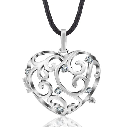 Eudora Copper 20mm Harmony Bola Ball Heart Crystal