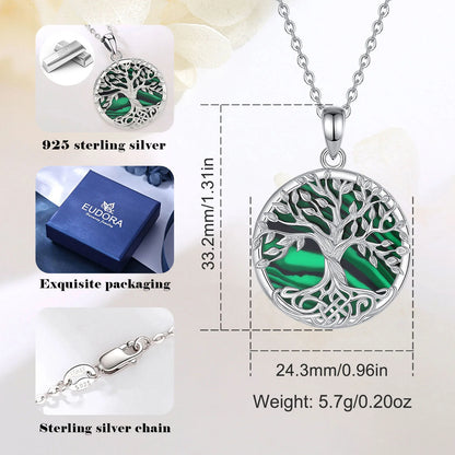925 Sterling Silver Tree of Life Necklace