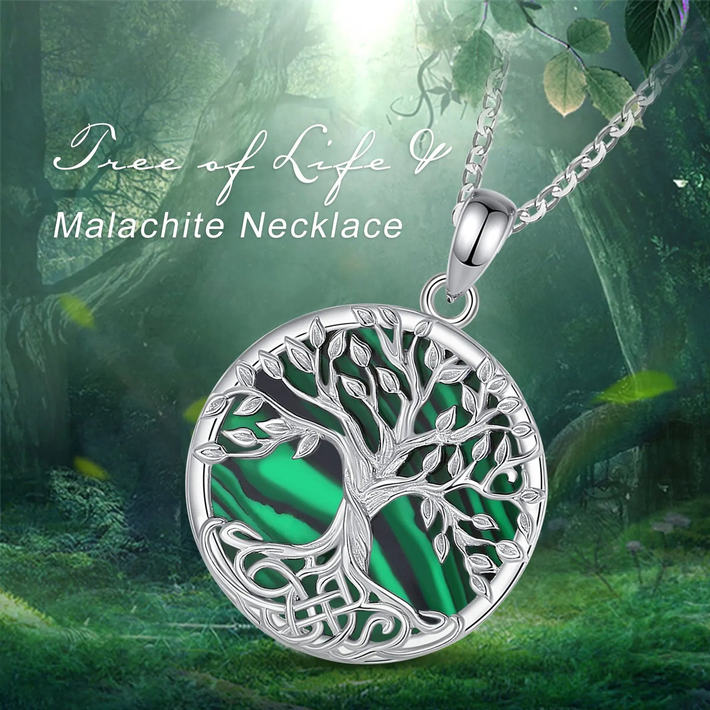 925 Sterling Silver Tree of Life Necklace