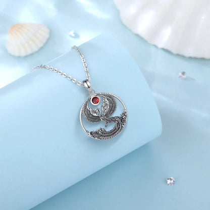 925 Sterling Silver Phoenix Neckalce
