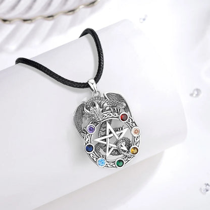 Original 925 Sterling Silver Pentagram Necklace