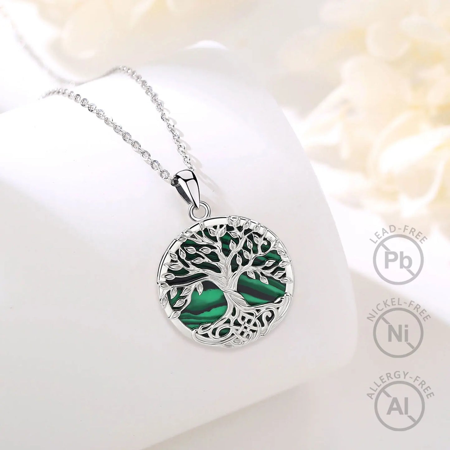 925 Sterling Silver Tree of Life Necklace