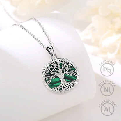 925 Sterling Silver Tree of Life Necklace