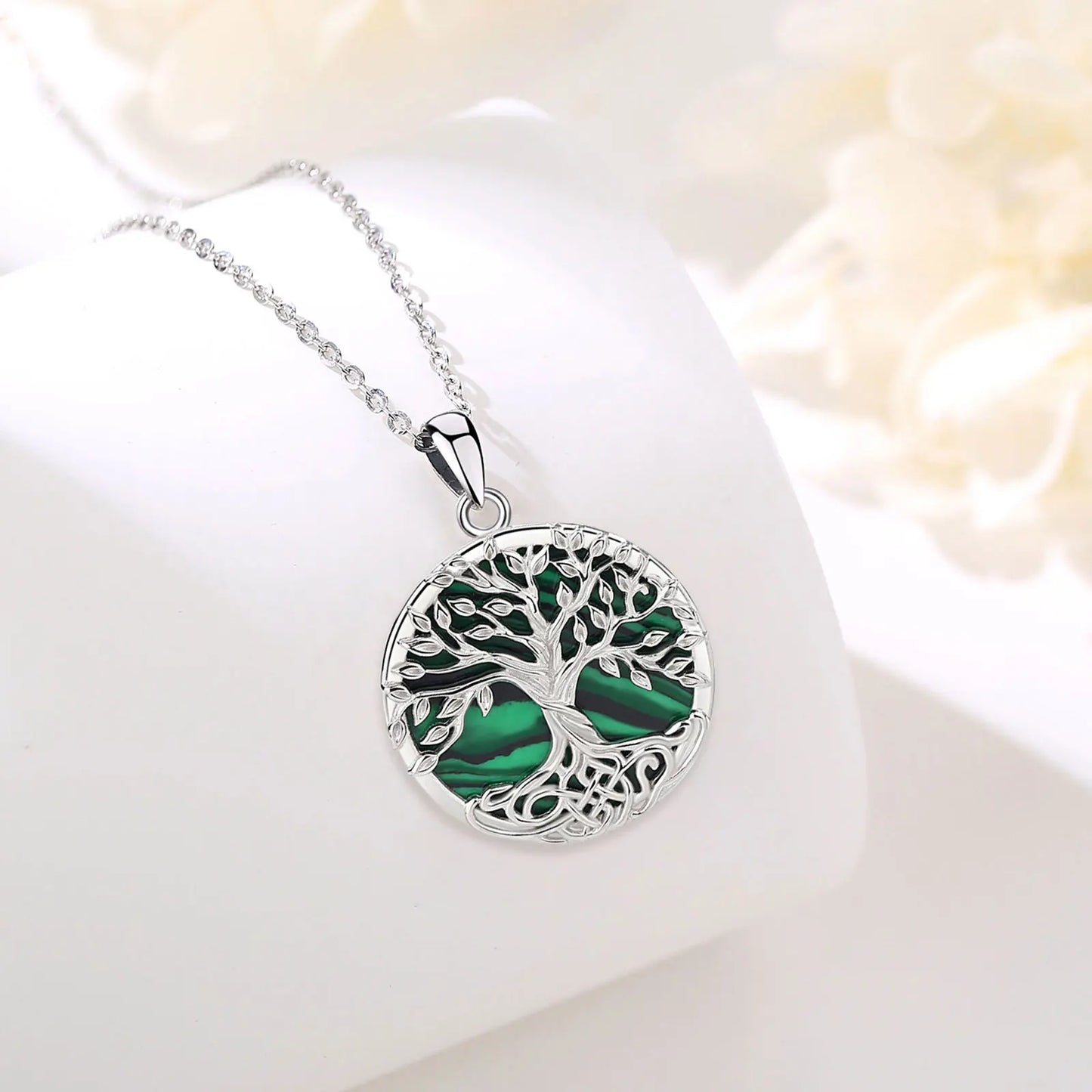 925 Sterling Silver Tree of Life Necklace