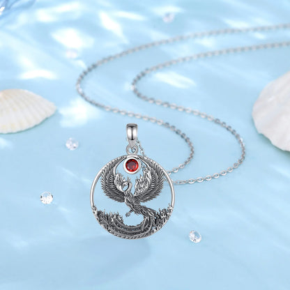 925 Sterling Silver Phoenix Neckalce