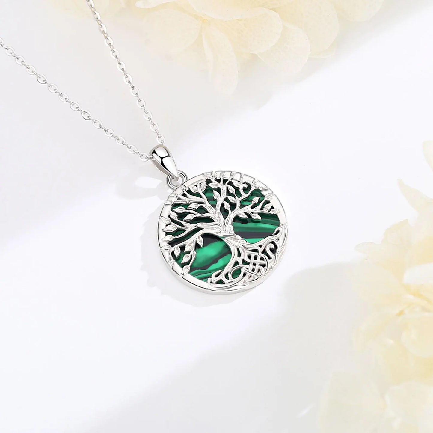 925 Sterling Silver Tree of Life Necklace