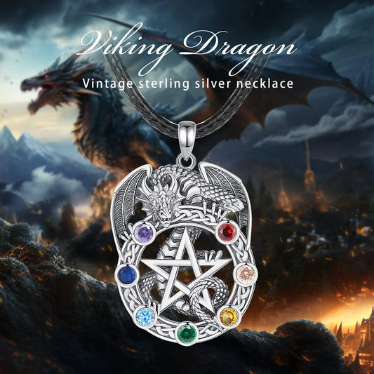 Original 925 Sterling Silver Pentagram Necklace