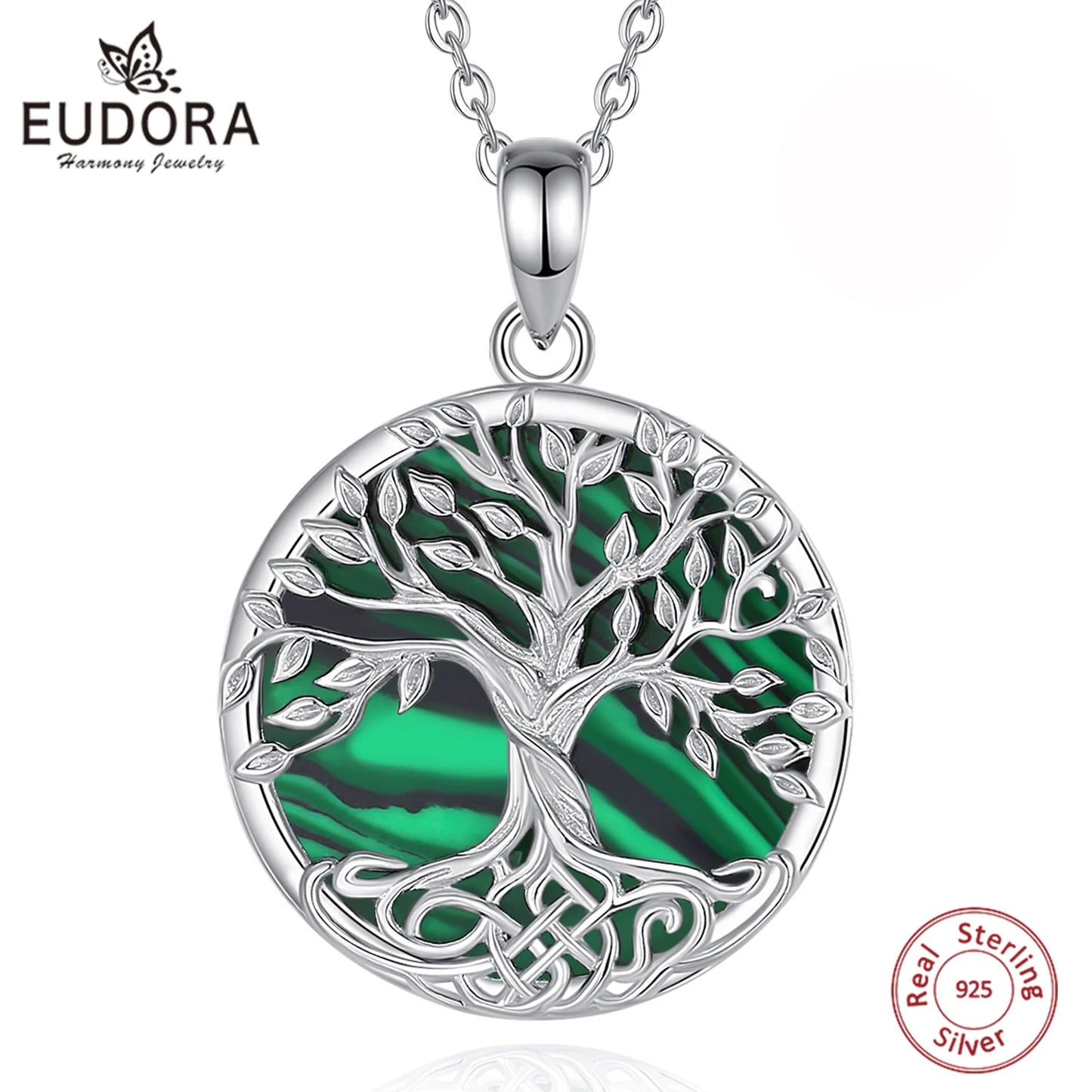 925 Sterling Silver Tree of Life Necklace